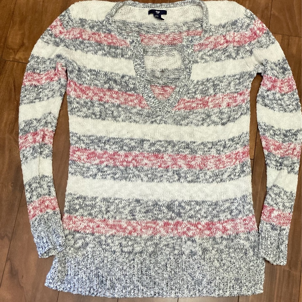 Multi knit sweater